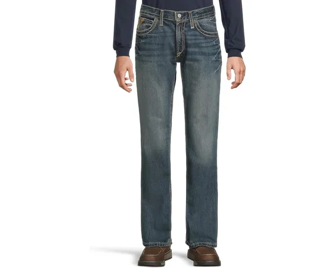 Джинсы Ariat M4 Low Rise Boot Cut в цвете Gulch с клешом