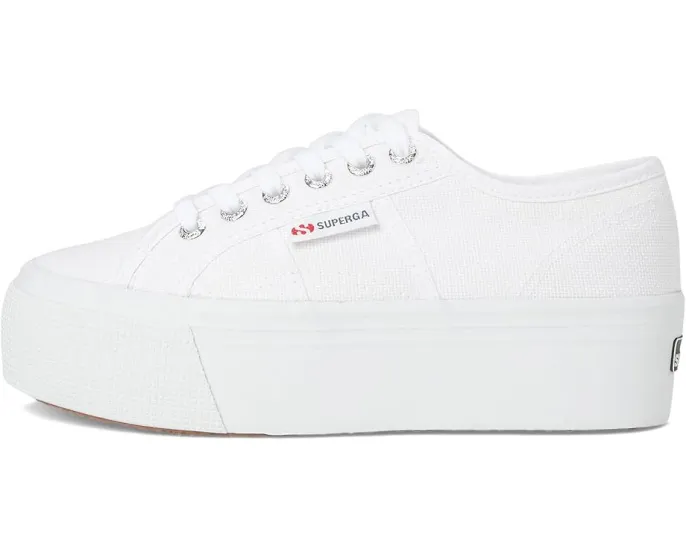 Кроссовки Superga 2790 Cotw на платформе из хлопкового холста