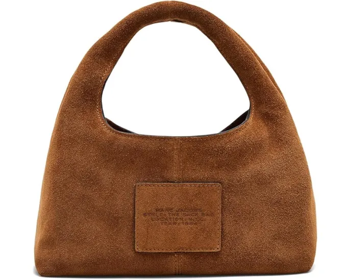 Мини-сумка Marc Jacobs из замши с магнитной застежкой