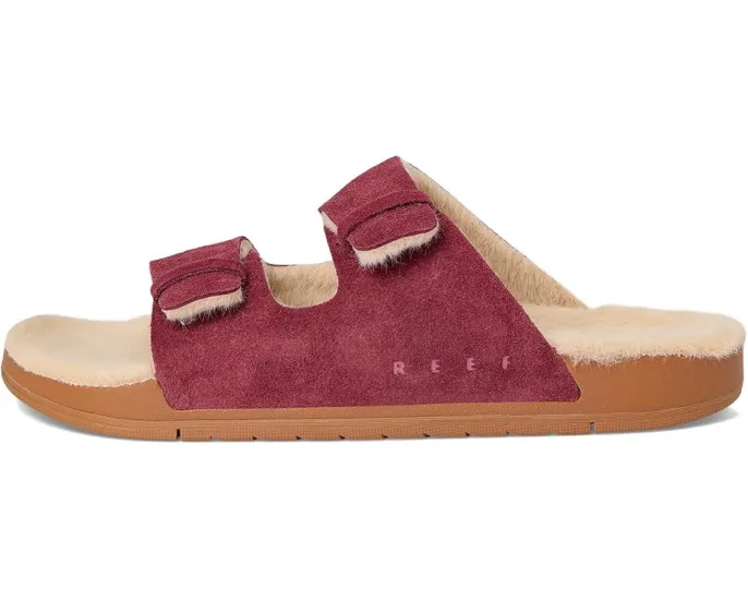 Сланцы Reef Ojai Two Bar Cozy из замши с искусственным мехом