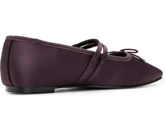 Туфли Greta Bow Double Strap с бантом из атласа Madewell