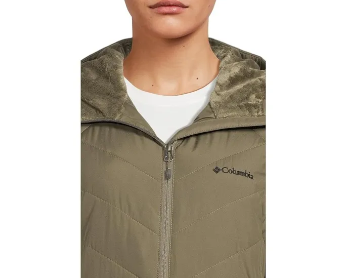 Длинная утепленная куртка Columbia Heavenly с капюшоном