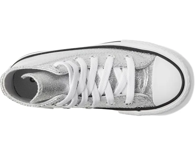 Converse Kids кроссовки Chuck Taylor All Star Lift Disco с блестками на платформе