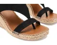 Сандалии Farren Espadrille с клиновидным каблуком и кожаным верхом от Franco Sarto
