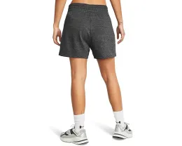 Шорты Under Armour Rival Terry из легкого френч терри с широким эластичным поясом