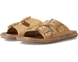 Сандалии GUESS Funzy с пайетками и стразами