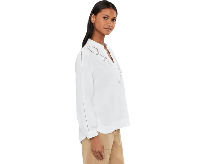 Топ Tommy Bahama Floral Eyelet Coastalina с рукавом 3/4