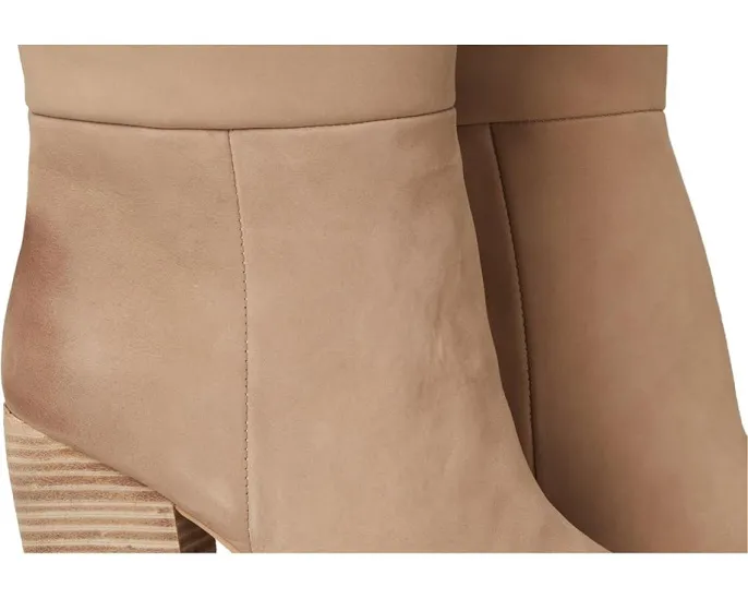 Ботинки Croft Steve Madden до колена с квадратным каблуком и острым носком