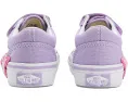 Детские кеды Vans Kids Old Skool V Butterfly на липучке с бабочкой