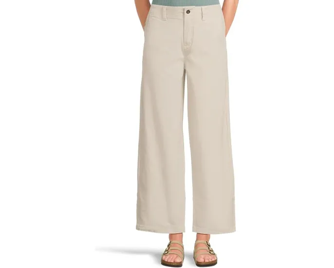 Широкие брюки Columbia Roc Wide Leg из хлопка с эластаном и застежкой на молнию