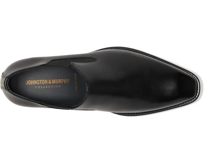 Туфли Johnston & Murphy Larson Slip-On с эластичными вставками из итальянской кожи