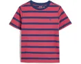 Детский полосатый топ из хлопкового джерси Polo Ralph Lauren