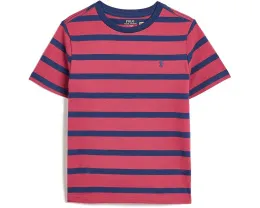 Детский полосатый топ из хлопкового джерси Polo Ralph Lauren