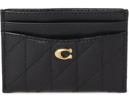 Картхолдер COACH с стежкой Pillow из мягкой кожи