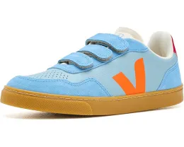 Кроссовки VEJA Kids Small V-90 на липучке с кожаным верхом