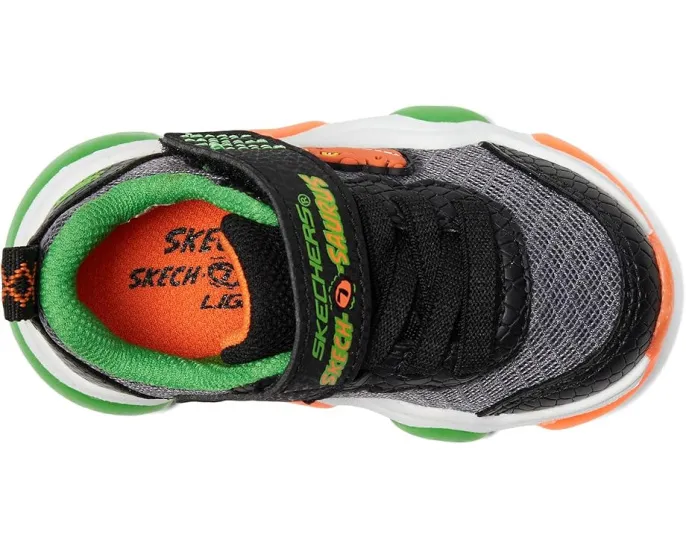 Детские кроссовки Skechers Mighty Glow 2.0 для малышей со светящимися элементами