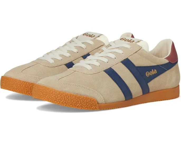 Кроссовки Gola Elan из кожи с каучуковой подошвой в винтажном стиле