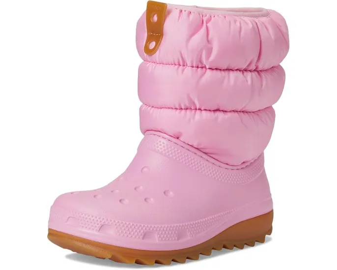 Детские зимние сапоги Crocs Classic Neo Puff с искусственным мехом
