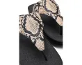 Сандалии с перемычкой Lulu Snake с змеиным принтом FitFlop