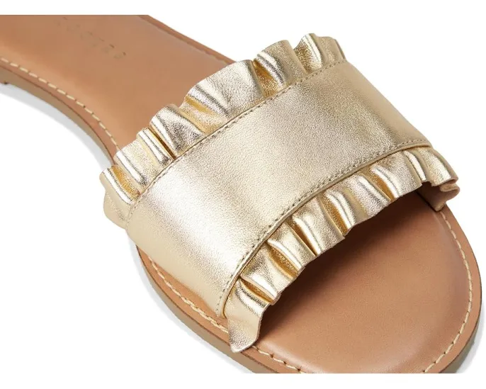 Сланцы Jack Rogers Rozette с рюшами и квадратным носком