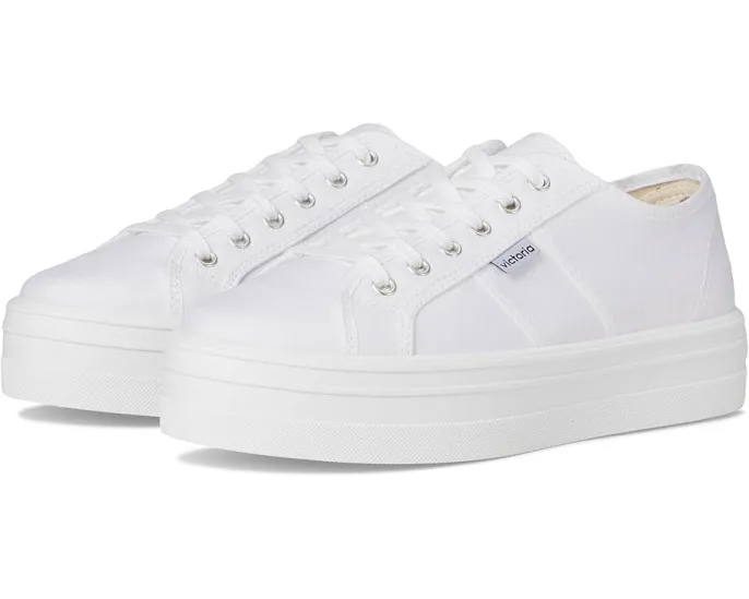 Кроссовки Barcelona Lona victoria из органического хлопка в ретро стиле