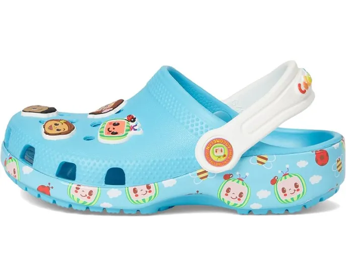 Crocs Классические сабо CoComelon для малышей с вентиляционными отверстиями