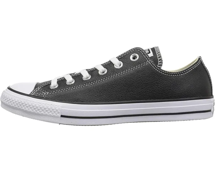 Converse Chuck Taylor All Star Leather Low Top кожаные кеды