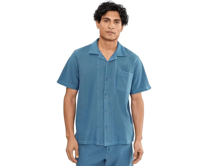 Хлопковая рубашка Tommy Bahama Rio Cabana Camp с карманом