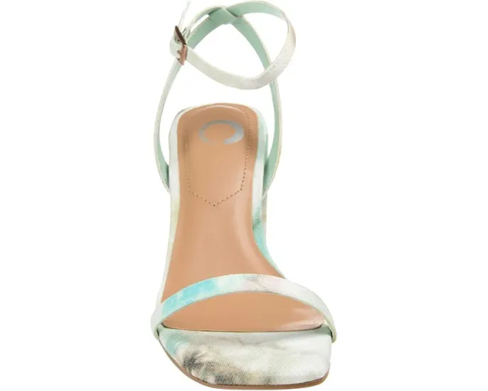 Туфли Journee Collection Chasity на платформе с квадратным носком и ремешком