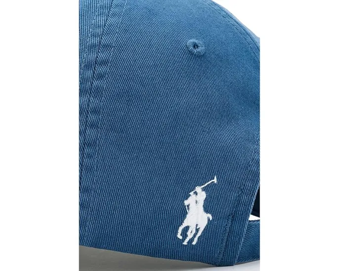 Бейсболка Polo Ralph Lauren Cotton Twill с вышитой буквой P