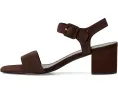 Сандалии Tory Burch Double T City на удобном каблуке 55 мм с хлопковым верхом