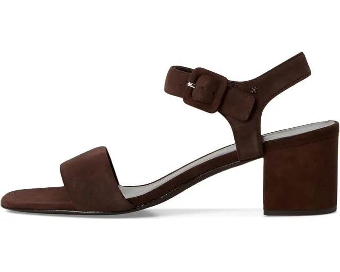 Сандалии Tory Burch Double T City на удобном каблуке 55 мм с хлопковым верхом