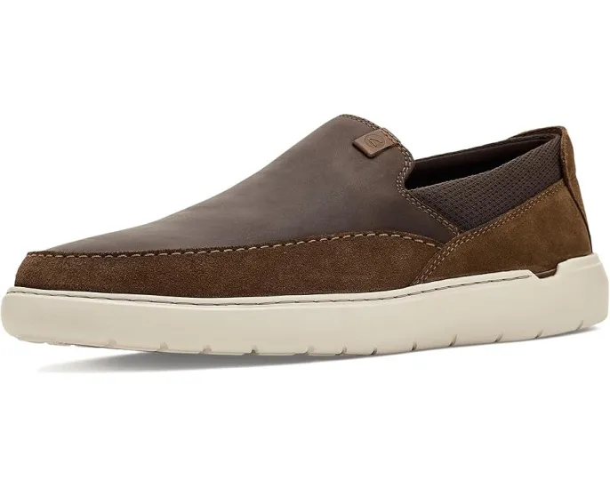 Лоферы Clarks Flexwell Step из комбинации кожи и замши с подошвой из ЭВА