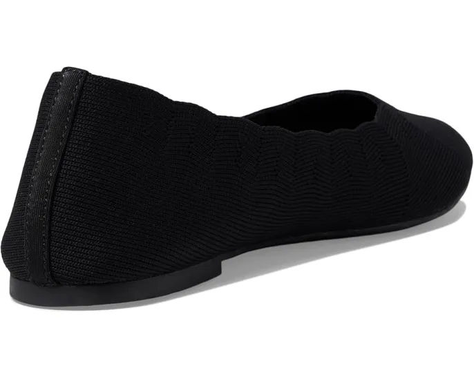 Skechers балетки Cleo Bewitch с вязаным верхом и стеганым воротником на пенной стельке