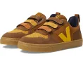 Детские кроссовки VEJA Small V-10 с верхом из замши и экологичными материалами