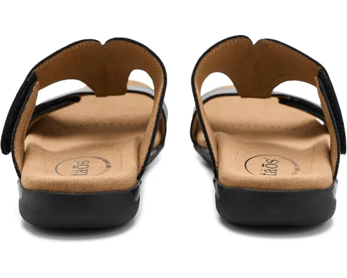 Сандалии Taos Footwear Slide Show с итальянской кожей и поддержкой свода стопы