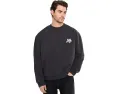 Свитшот AllSaints Icon Crew с длинным рукавом и вышитым логотипом