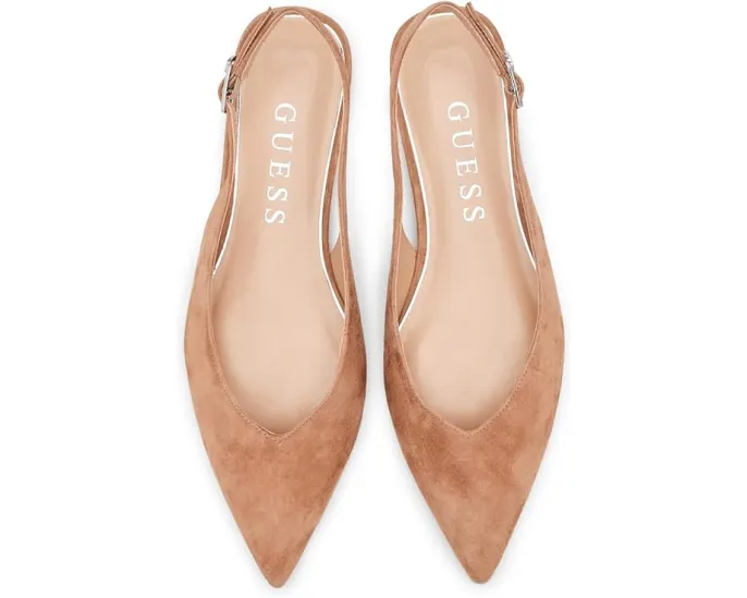 Туфли GUESS Dorazio с острым носком и регулируемым ремешком