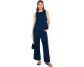 Широкие брюки с манжетами из окрашенного в готовом виде махрового полотна Eileen Fisher