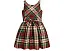 Платье из тафты в клетку для подростков Polo Ralph Lauren Kids