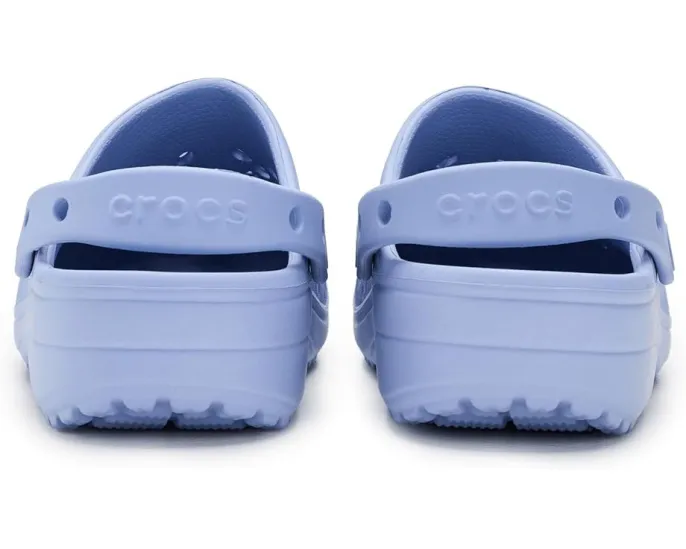 Классические сабо Crocs с ажурным цветочным дизайном и вентиляционными отверстиями