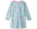 Ночная сорочка с длинным рукавом Hatley Kids для детей с бантом и сборками