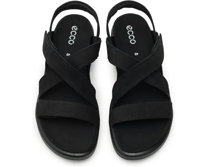 Сандалии ECCO Soft Cross Strap с перекрестными ремешками и задней фиксацией