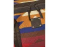 Дорожная сумка STS Ranchwear Crimson Sun из хлопка с кожаными деталями