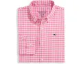 Детская рубашка vineyard vines Skysail Gingham из охлаждающей ткани