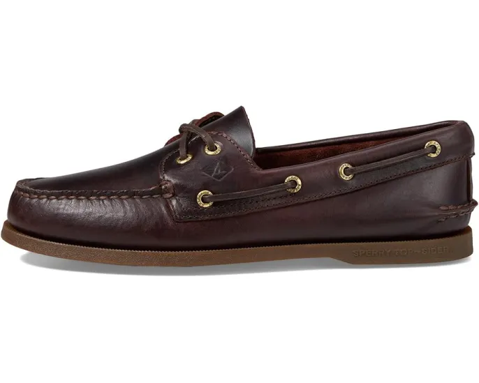 Классические лодочные туфли Sperry AO 2 Eye из натуральной кожи с технологией Wave Siping