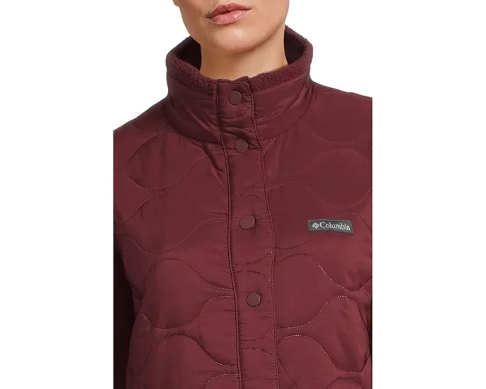 Длинная флисовая куртка Columbia Cloud Point Long Fleece с отложным воротником