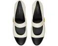 Туфли Tory Burch Cap-Toe Mary Jane Heel Ballet 25mm с контрастным носком