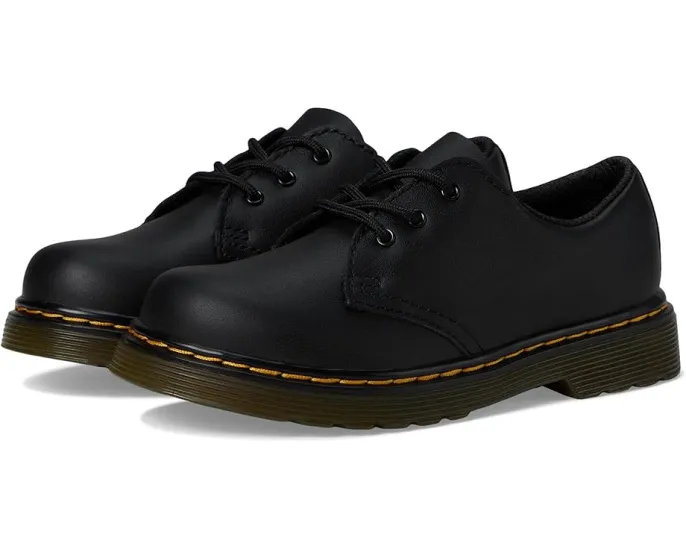 Классические туфли Dr. Martens 1461 T с гибкой подошвой и контрастной строчкой