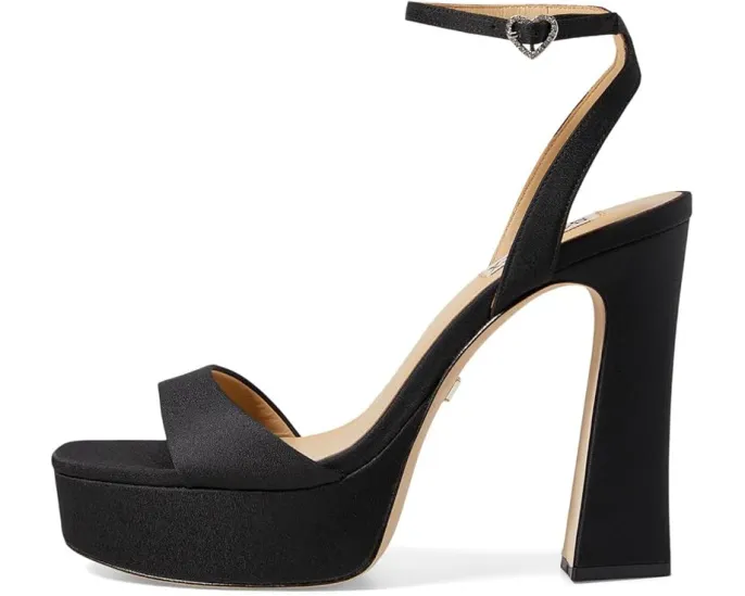 Босоножки Badgley Mischka Caia на платформе с круглым носком и пряжкой в форме сердца